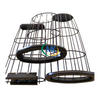 White filter cage compatible with Dyson Pure Cool TP04 air purifier, minimalist ABS plastic design.