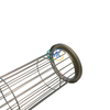 316L Stainless Steel Filter Cage - White Background, Passivated Texture for Industrial Durability