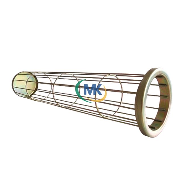 Color-Galvanized Bag Cage by Wuxi Mingkai MK-CGB Series 120-180mm 3.0-5.0mm Wire 75-100μm Coating Custom Colors