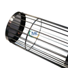 Anti-Stick Surface of Electrophoretic Cage - White Background, Smooth Coating to Prevent Bag Adhesion