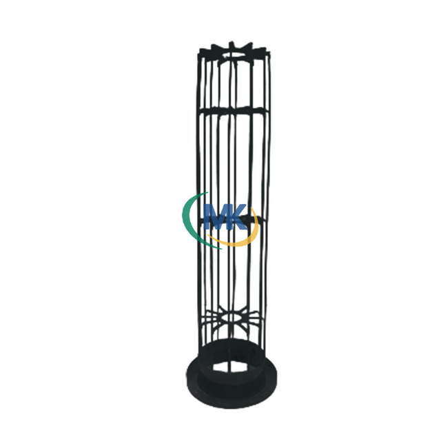 Pleated Filter Cages by Wuxi Mingkai Carbon Steel 304/316L Electrostatic Spray 120-160mm -20 to 280℃
