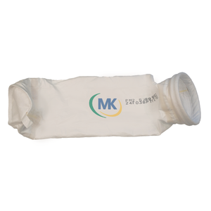 Edge Craft of PTFE Coated Filter Bag - White Background, Sealed Edges for Anti-Leakage