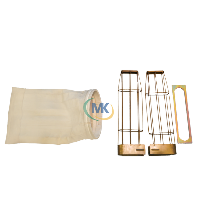 Filter Bag Cage for Ammann Equipment - Front View on White Background, Precision Fit for Ammann Asphalt Pavers & Rollers