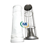 Transparent polycarbonate filter cage for pharmaceutical cleanrooms, allows visual inspection of filter status.