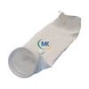 Side View of PTFE Membrane Filter Bag - White Background, 2.2m Length for Industrial Dust Collectors