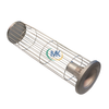 Side View of Pickled Filter Cage - White Background, 2m Length for Lithium Battery Workshop