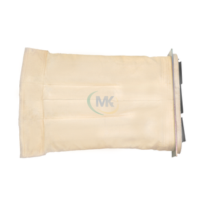 Filter Bag Cage for Road Construction Machinery - Front View on White Background, Heavy-Duty Steel Structure for Asphalt Pavers & Rollers