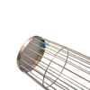 Passivated Filter Cage Interface - White Background, Flange Connection with Passivated Surface