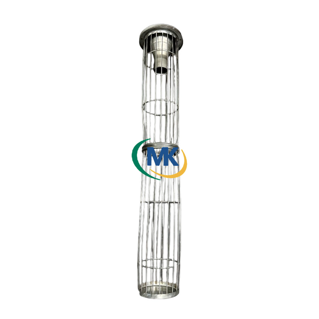 Filter cage with 2mm customizable mesh holes, meets food processing industry hygiene standards.