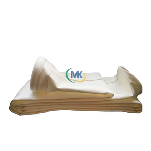 Acrylic Needle Punched Felt Filter Bag by Wuxi Mingkai 550gsm 2.3mm Singeing Calendering 125-140℃ Anti-Acid Alkali