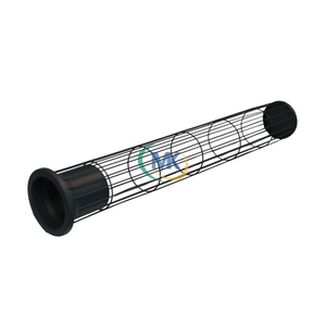 PTFE Coated Filter Cage - Full Structure with Galvanized Steel Frame for Industrial Dust Collection