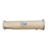 Galvanized Steel Filter Cage - White Background, Smooth Surface for Filter Bag Compatibility