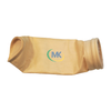 Woven PPS Fiber Filter Bag - White Background, Membrane Coated for Lithium Battery Dust